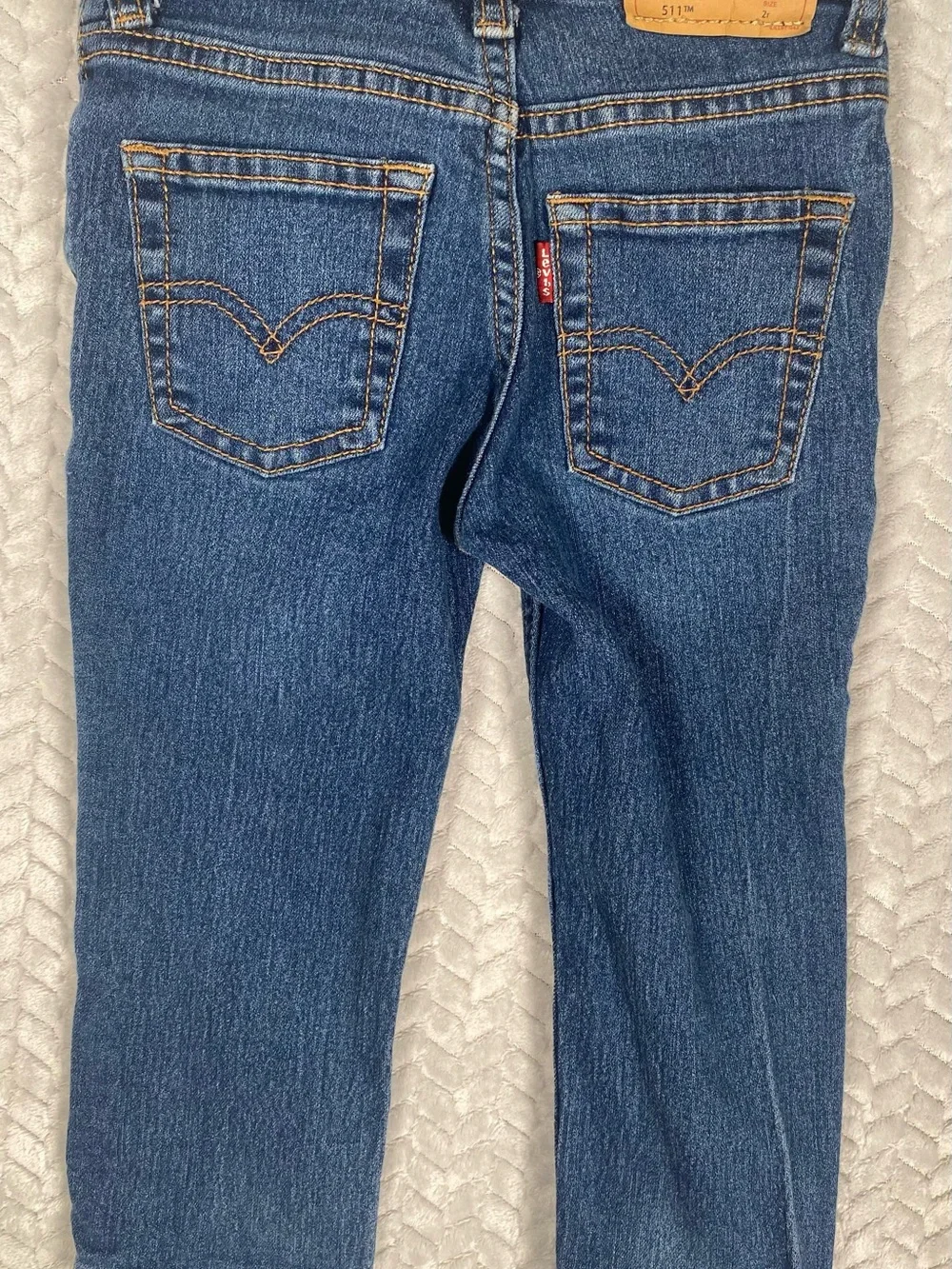 Levi's 511 Slim Toddler Boys Size 2T Regular Jeans Adjustable Waistband
